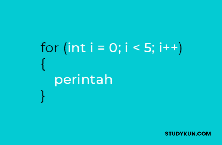 Menguasai Perulangan For Loop dalam Algoritma Pemrograman